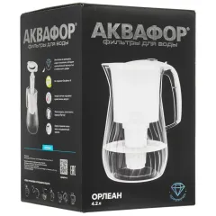 Кувшин АКВАФОР Орлеан А7 белый арт.519338