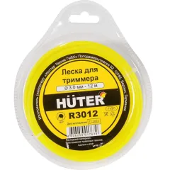 Леска для триммера HUTER R3012 (3мм, 12м, круг) (71/2/1)