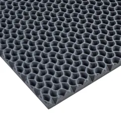 Коврик придверный 580*730мм Eva капелька серый (435323)