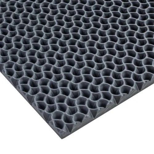 Коврик придверный 580*730мм Eva капелька серый (435323)