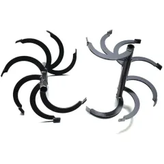 Фреза культиваторная FORZA Ф30 (7 зубов) 470/400мм, спиральная