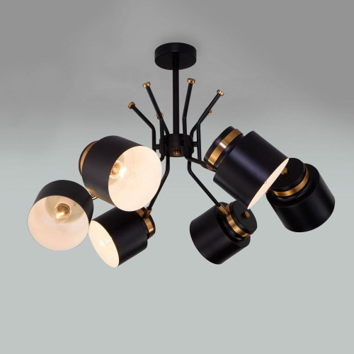 Светильник EUROSVET 70133/6 черный