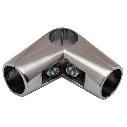 ДЖОКЕР Соединитель 3-х труб угловой UNO 004 (GMF) хром(ЦБ010944)