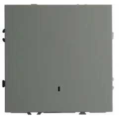 Выключатель 1-кл ЭМИЛИ с подсветкой платиново-серый RSW10-5101-10