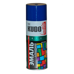 Эмаль аэрозольная KUDO унив ТЕМНО-СИНЯЯ RAL 5003 520мл KU-10113