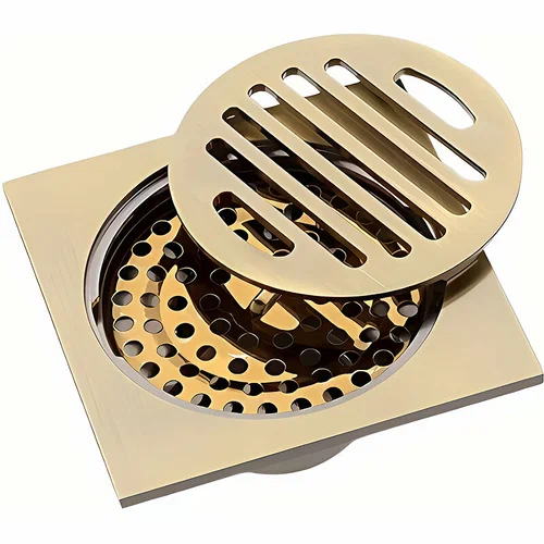 Трап кан. FRAP 100х100 бронза G81001-4