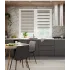 Рулонные жалюзи День-Ночь easy fix 52*160 светло-серый