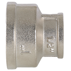 Муфта переходная латунная никелированная VT ф 1