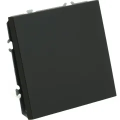 Переключатель 1-кл ЭМИЛИ перекрестный черный RSW10-5110-05