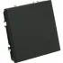 Переключатель 1-кл ЭМИЛИ перекрестный черный RSW10-5110-05