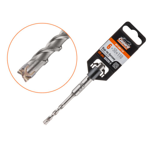 Бур SDS+ GEPARD QUADRO-X 6х50х110 (GP1206-110)