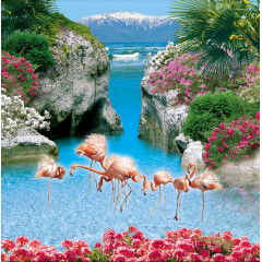 Фотообои Тула серия Эконом Фламинго (6л)