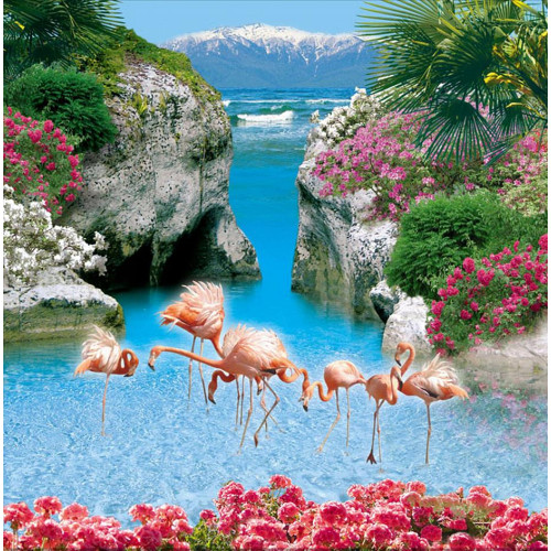Фотообои Тула серия Эконом Фламинго (6л)