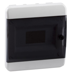 Корпус пластиковый OptiBox P-BVK-2-08-IP41 встр/чер.дв.