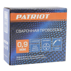 Проволока сварочная порошк. PATRIOT 0,9мм, 1кг (605001850)