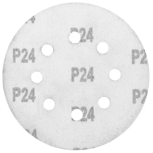 Круг шлиф. MATRIX перф. 125мм, P 24, 5 шт (73800)