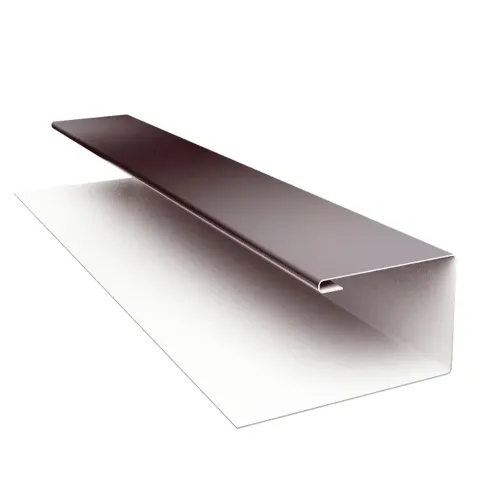 Планка верхняя 30*20*70*900 (RAL 8017 Шоколад)