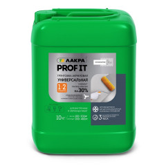 Грунт ЛАКРА акриловый универсальный PROF IT 10 кг
