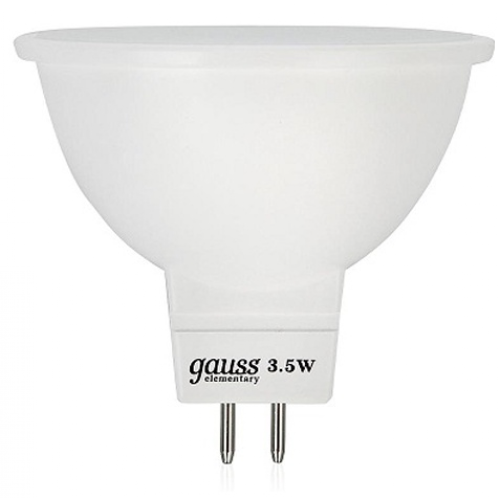 Лампа GU5.3 светодиод.3,5Вт 4100К GAUSS (300Lm)