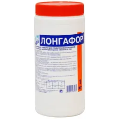 Средство Маркопул Кемиклс ЛОНГАФОР медленнорастворимый хлор для непрерывной дезинфекции воды 20гр (М18)