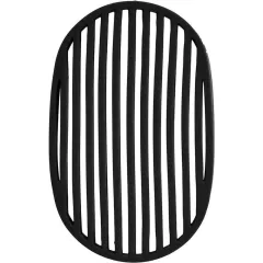 Мыльница MARMITON д/мыла и губки со стоком резиновая, черная, 17665 (887419)