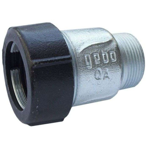 Муфта стальная обжимная GEBO нар. резьба ф 20х3/4