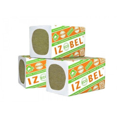 Утеплитель мин/ват IZOBEL Л-25 (1200*600*100) 2,880м2 0,288м3, 7,2кг 4 шт./уп