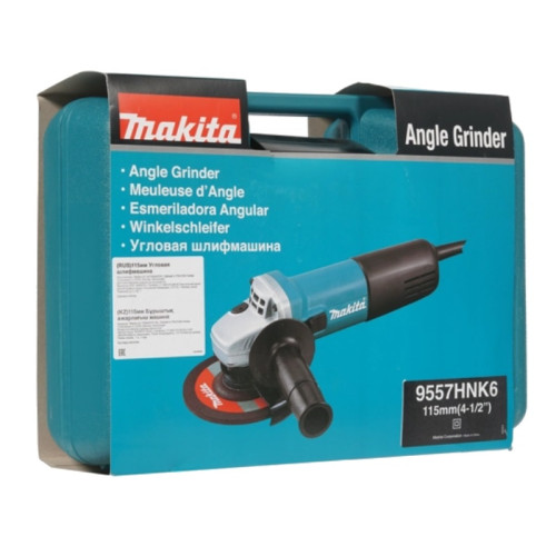 Машина углошлифовальная MAKITA 115мм 9557HNK6