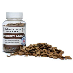 Щепа д/настойки Whiskey Malt дубовая, специальный обжиг, 50 гр. (Франция)