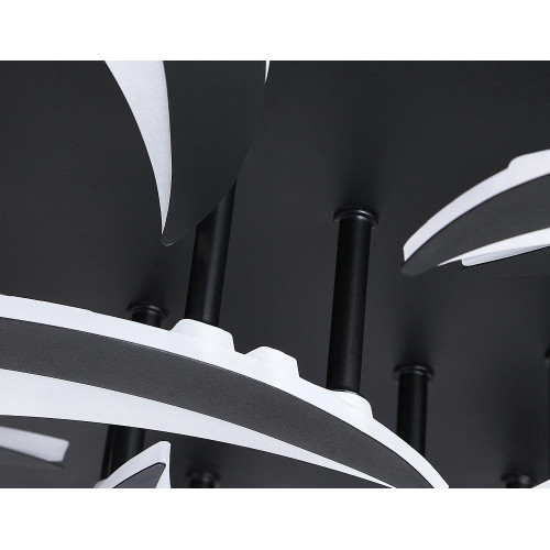 Светильник AMBRELLA FA4474/7+3 BK 112W 3000-6400K черный