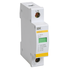 Разрядник IEK ОПС1-С 1P In=20kA, Im=40kA, Un=400В (411489)