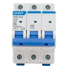 Выключатель автоматический 3-пол. 40A C 4,5кА NXB-63S (R) CHINT 296831