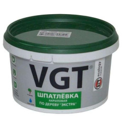 Шпатлёвка VGT ЭКСТРА по дереву Махагон 1кг
