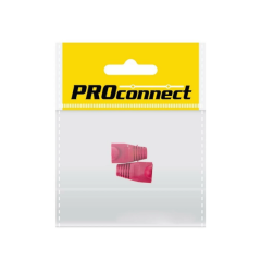 Колпачок для RJ-45 PROCONNECT красный 2шт, 05-1205-8