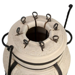 Тандыр Сармат Охотник (подставка, кочерга, совок, колосник, шампуры 8шт в комплекте)