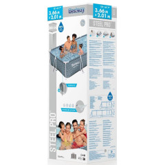 Бассейн каркасный BESTWAY 366*201*66см фильтр-насос4000л 561FV (486524)