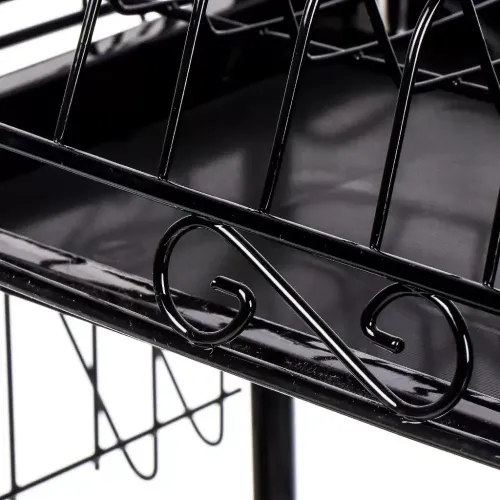 Сушилка для посуды металл, с поддоном, 42х23х35 см, T2022-932 (441576)