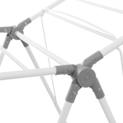 Сушилка для белья напольная AQWIN 16м, 146х60х95см, белая, бабочка VPF04 (359804)