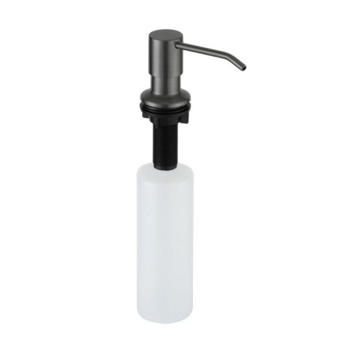 Дозатор для жидкого моющего средства FRAP F408-9 оружейная сталь