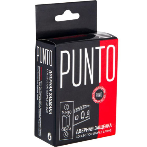 Защелка межкомн. PUNTO L45-8 SN мат.никель (36921)