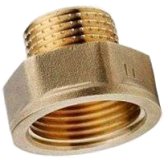 Переходник латунный ф 1 1/2