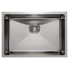 Мойка нерж. врезная MIXLINE PRO 65х45 тол. 3 мм, сатин, с сифоном