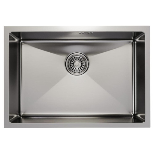 Мойка нерж. врезная MIXLINE PRO 65х45 тол. 3 мм, сатин, с сифоном