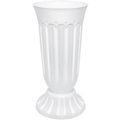Ваза Флавия под срезку белая 5л (116921)