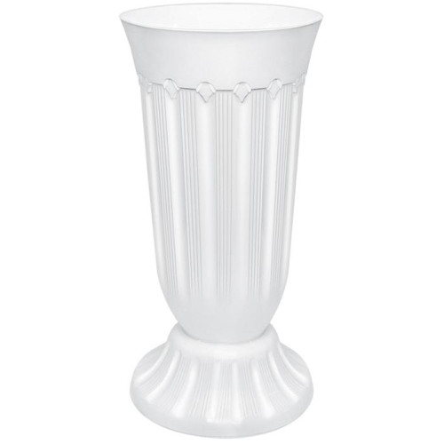 Ваза Флавия под срезку белая 5л (116921)