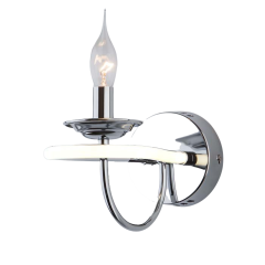 Светильник настенный EUROSVET 425/1 хром