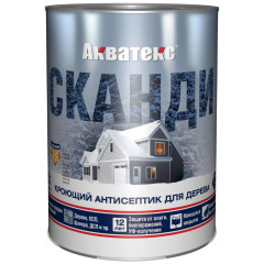 Текстурное покрытие АКВАТЕКС-СКАНДИ графит 0,75л