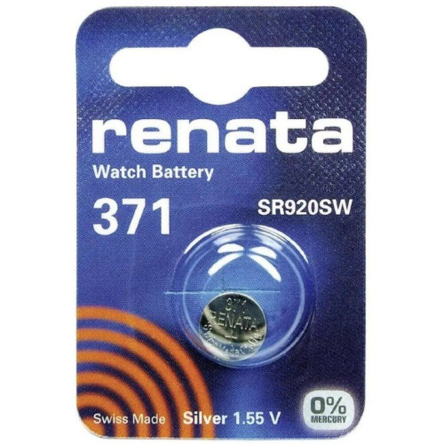 Батарейка Renata  R371 (SR920SW) G6 BL1 за 1шт