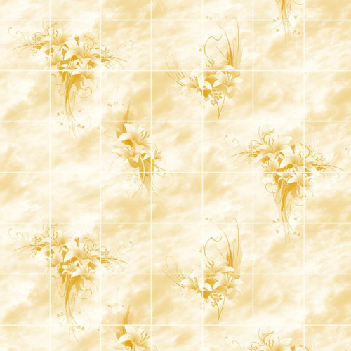 Панель АКВ рустованная Букет,песок (2,44м*1,22м, 3,2мм)