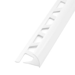 Раскладка под плитку 7-8мм наруж. 2,5м Белая (25шт) НП8 001